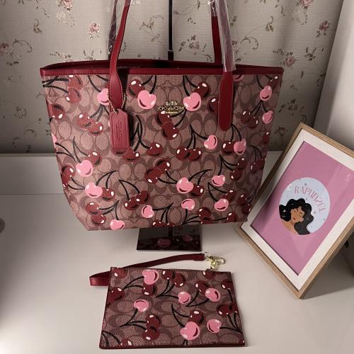 كوتش توت باق تشيري -أحمر -28cm