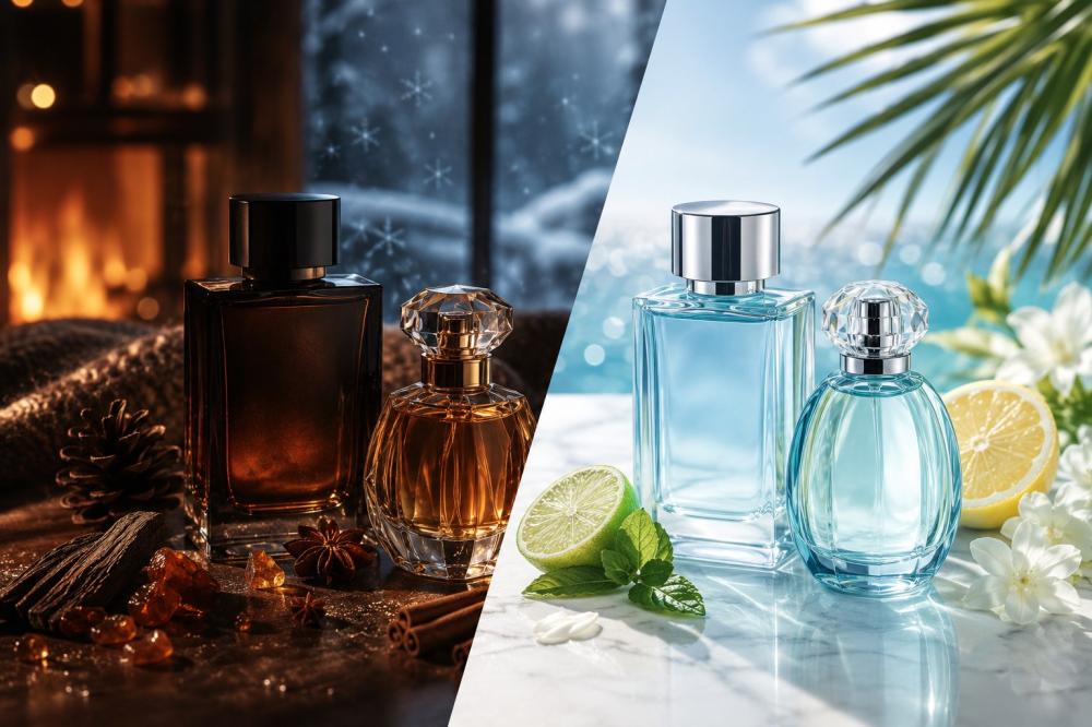 العطور الشتوية vs العطور الصيفية: متى تختار وماذا تستخدم؟
