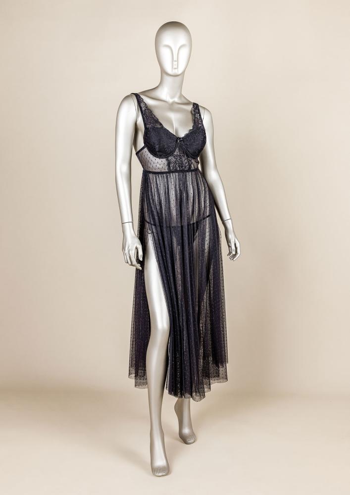 فستان لانجري طويل