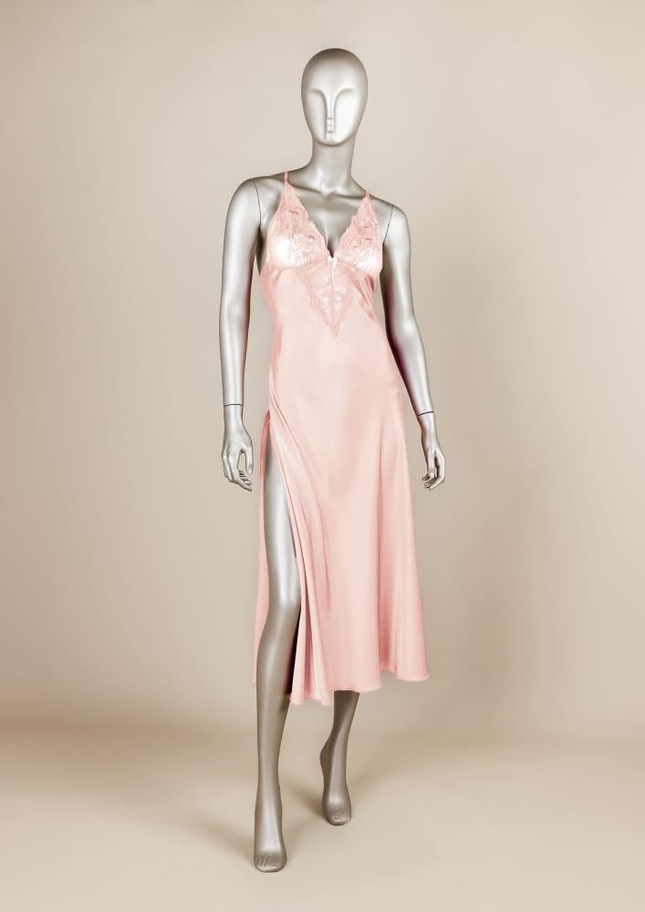 فستان لانجري طويل