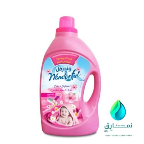 منعم و معطر الأقمشة وندرفل الوزير 3 لتر الكرتون شد...