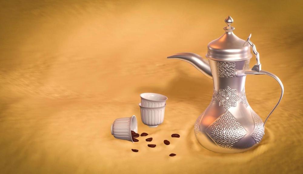 قياس مقدار القهوة العربية لكل دلة