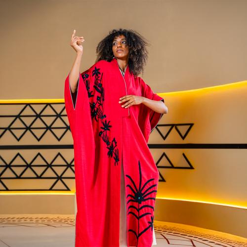 Royal Abaya Red