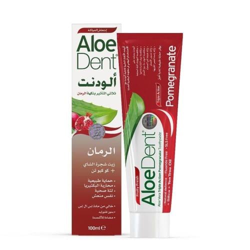 الودنت معجون أسنان ثلاثي التاثير بالرمان - 100 مل