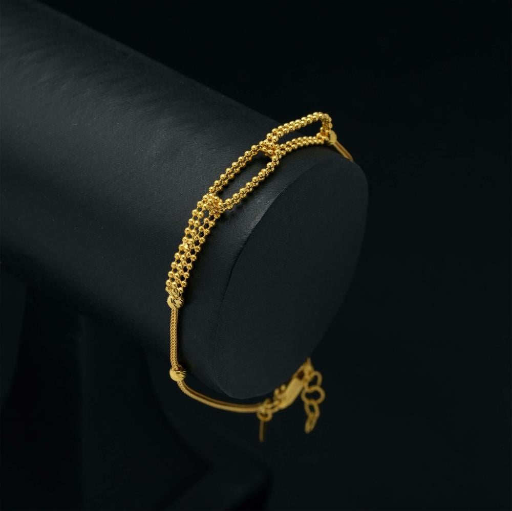 21k gold bracelet (B3557)