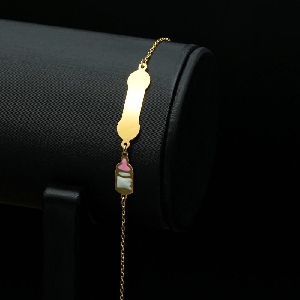 سوارة ذهب اطفال (B3860)