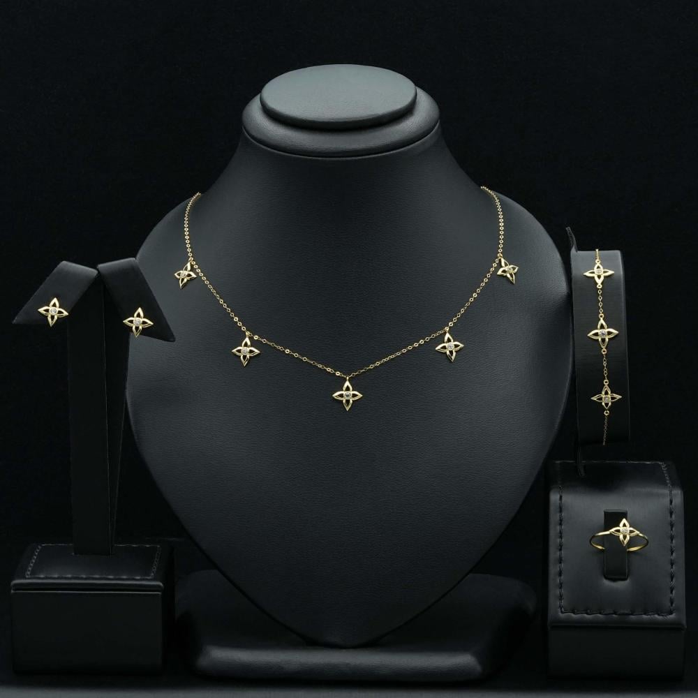 طقم ذهب  (S4317)