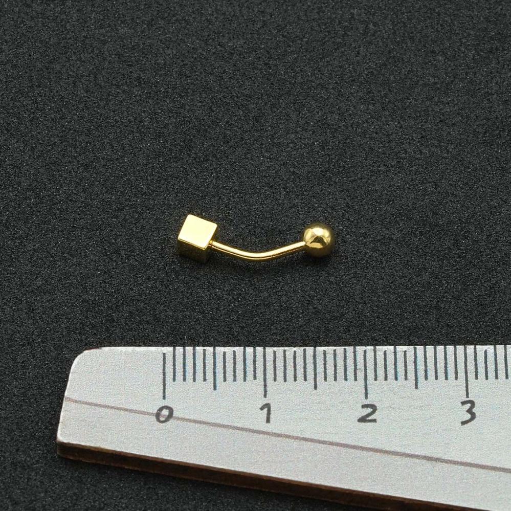 Gold Belly Button Ring (NR4477)