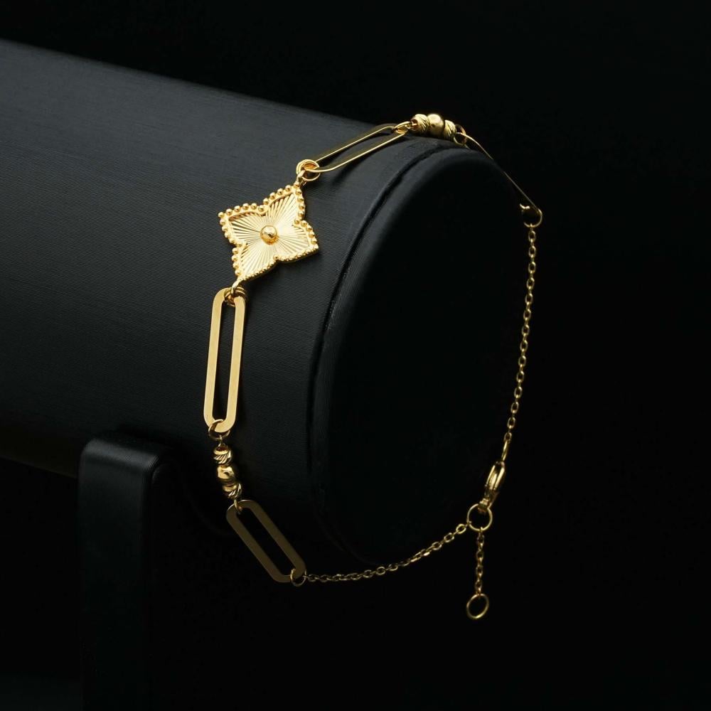 Italian gold bracelet (B3894)