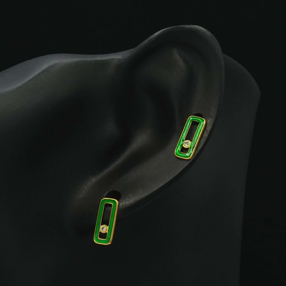 حلق ذهب طبي (E6139)