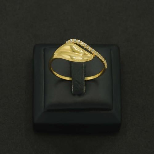 خاتم ذهب ايطالي (R6416)
