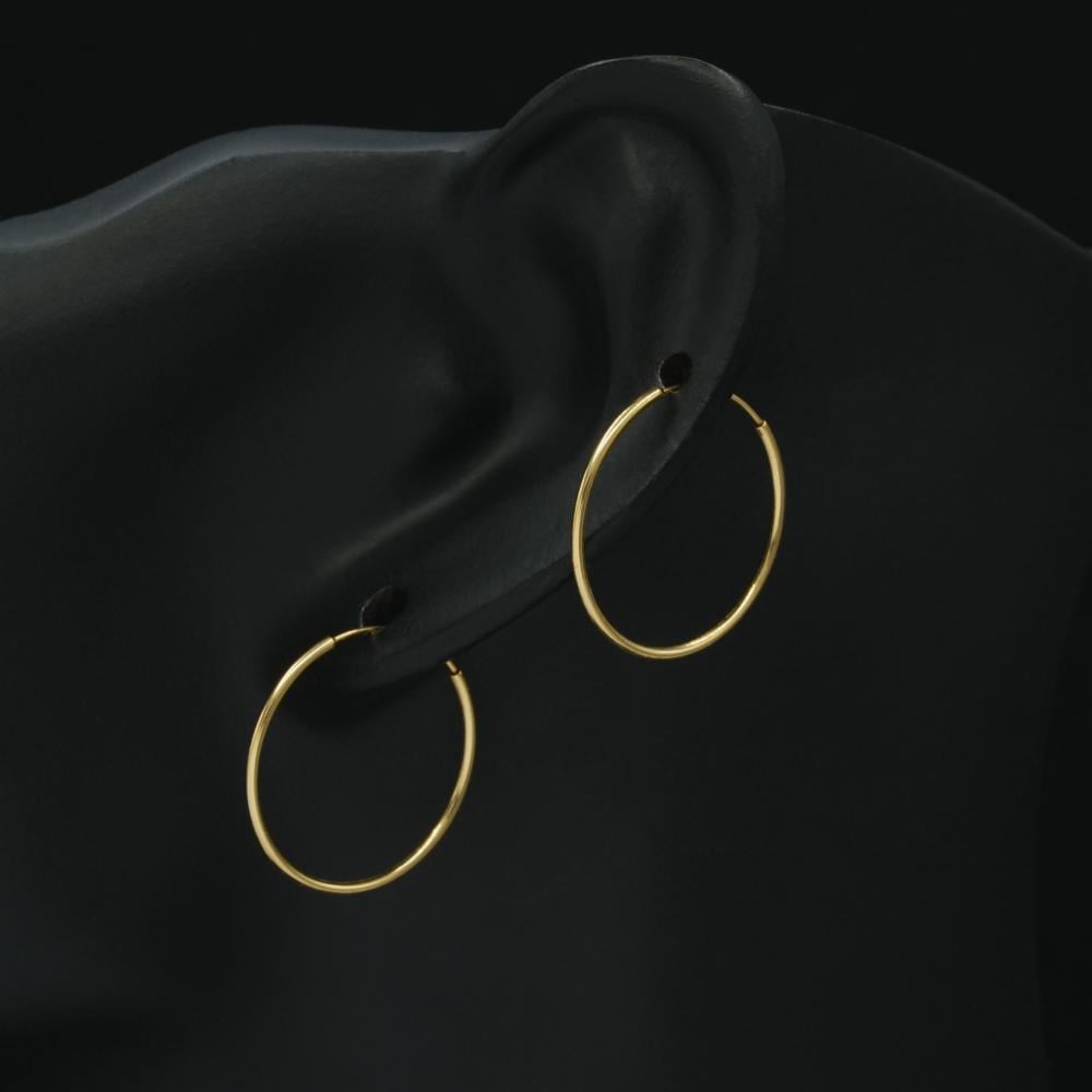 حلق ذهب ايطالي (E6779)