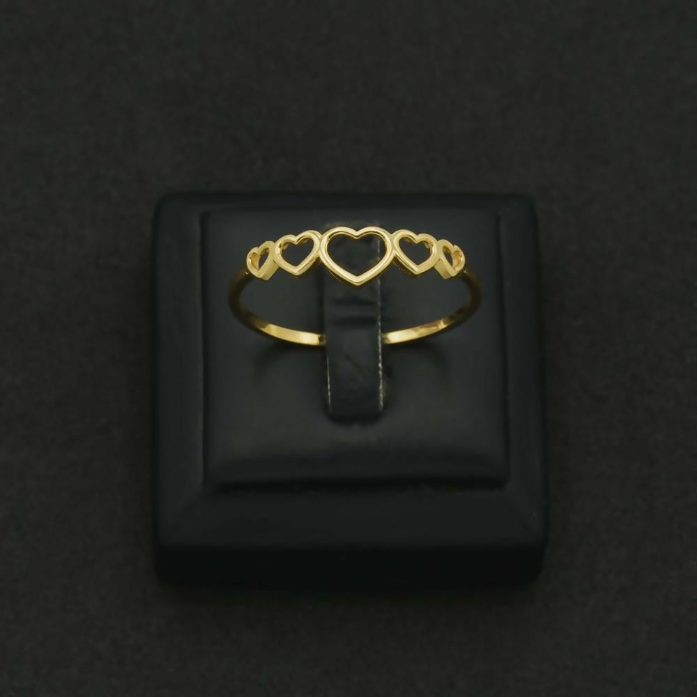 خاتم ذهب ايطالي (R6454)