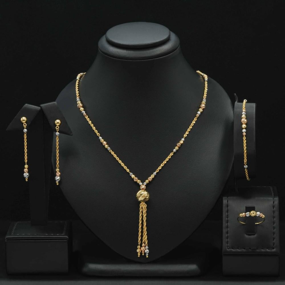 طقم ذهب ايطالي (S6842)