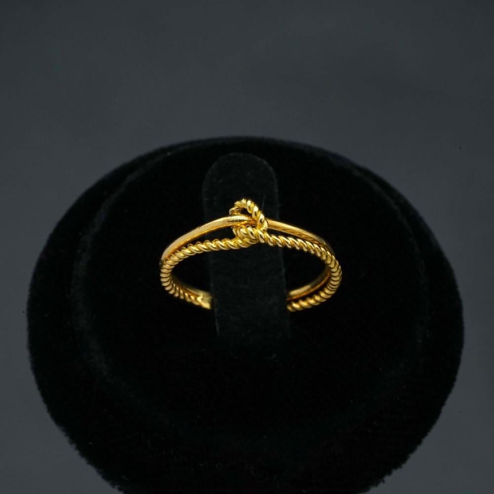 خاتم ذهب نسائي (R4142)