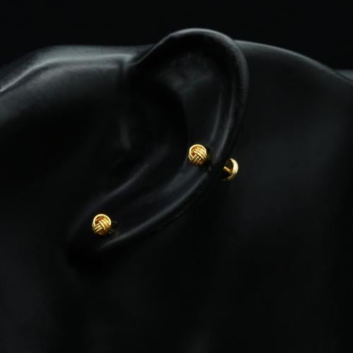 حلق ذهب طبي (E5043)