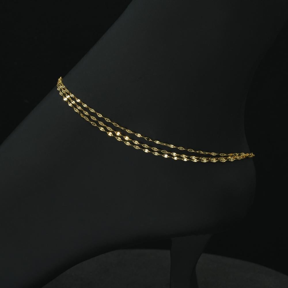 خلخال ذهب ايطالي (A6768)