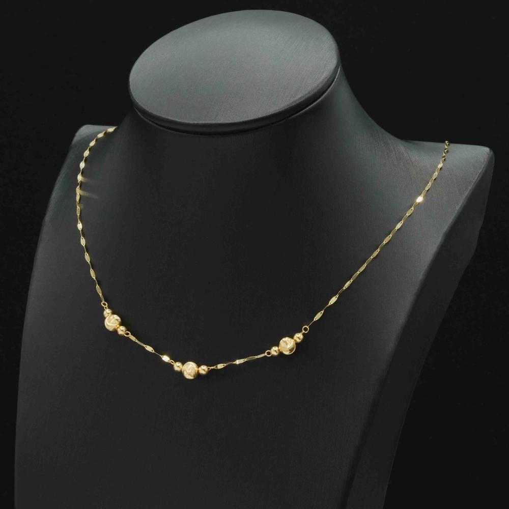 عقد ذهب إيطالي (N6699)