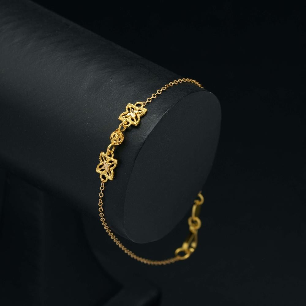 سوارة ذهب عيار 21 (B3569)