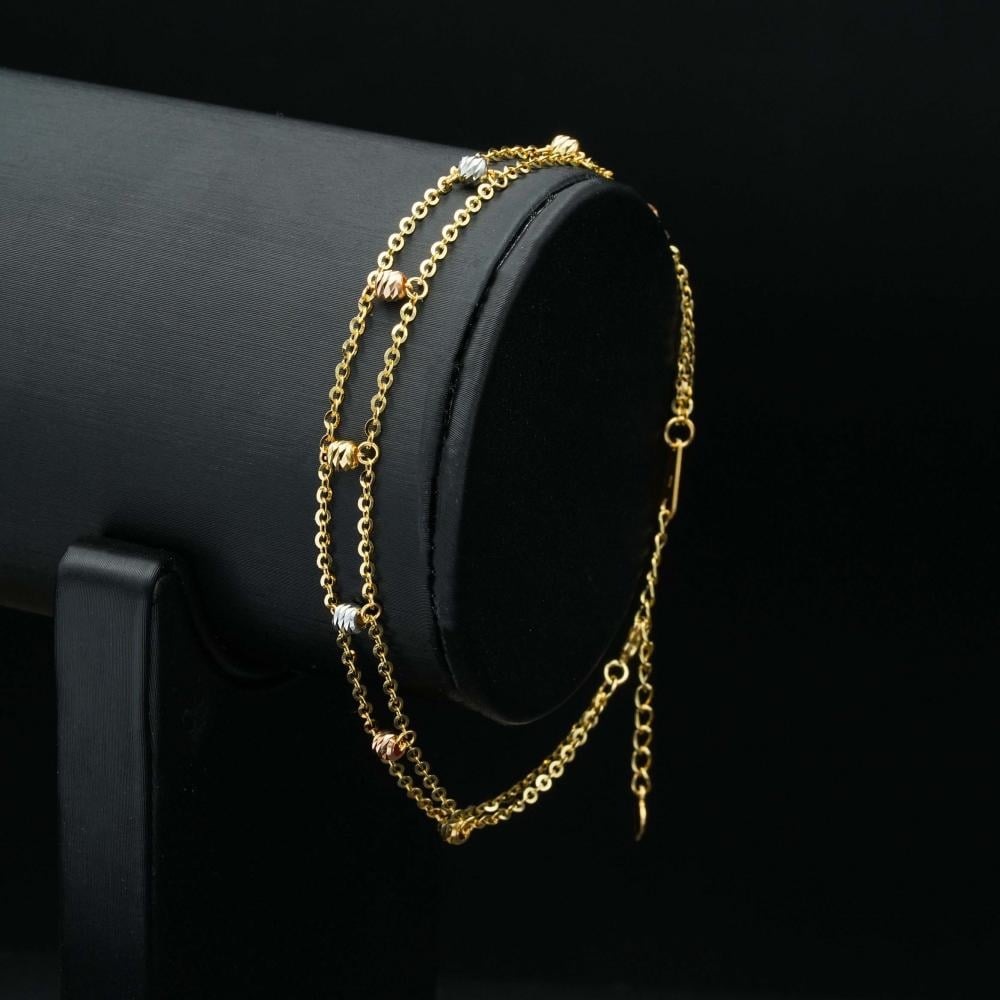 Italian gold bracelet (B4202)