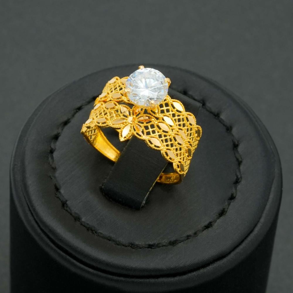 خاتم ذهب توينز عيار 21 (R5989)