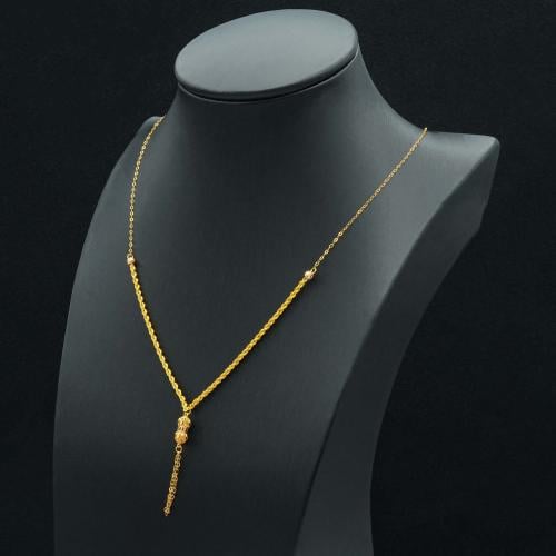 عقد ذهب عيار 21 (N5835)