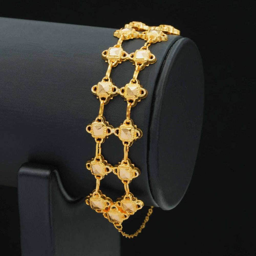 سوارة ذهب عيار 21 (B6072)