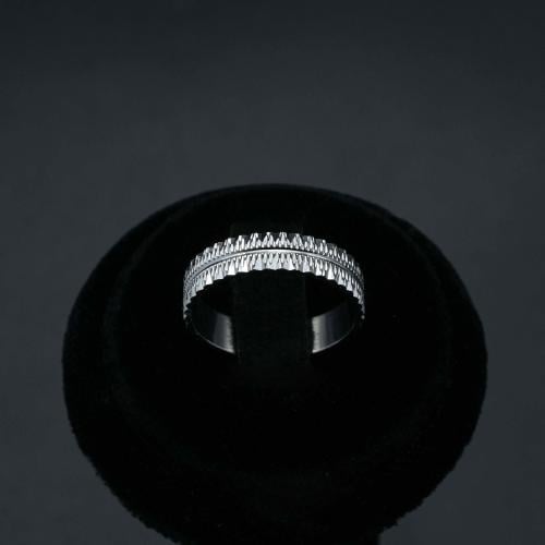 دبلة فضة رجالي (R4095)