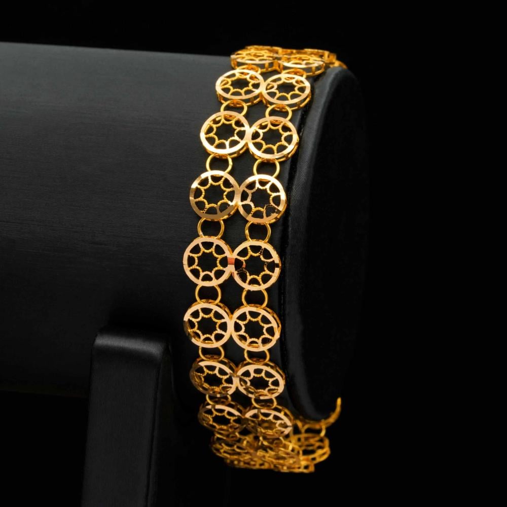 سوارة ذهب عيار 21 (B6029)