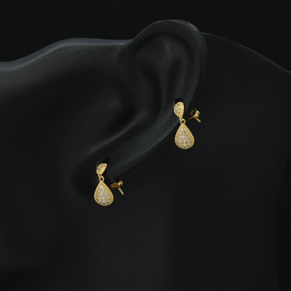 حلق ذهب ايطالي (E6780)