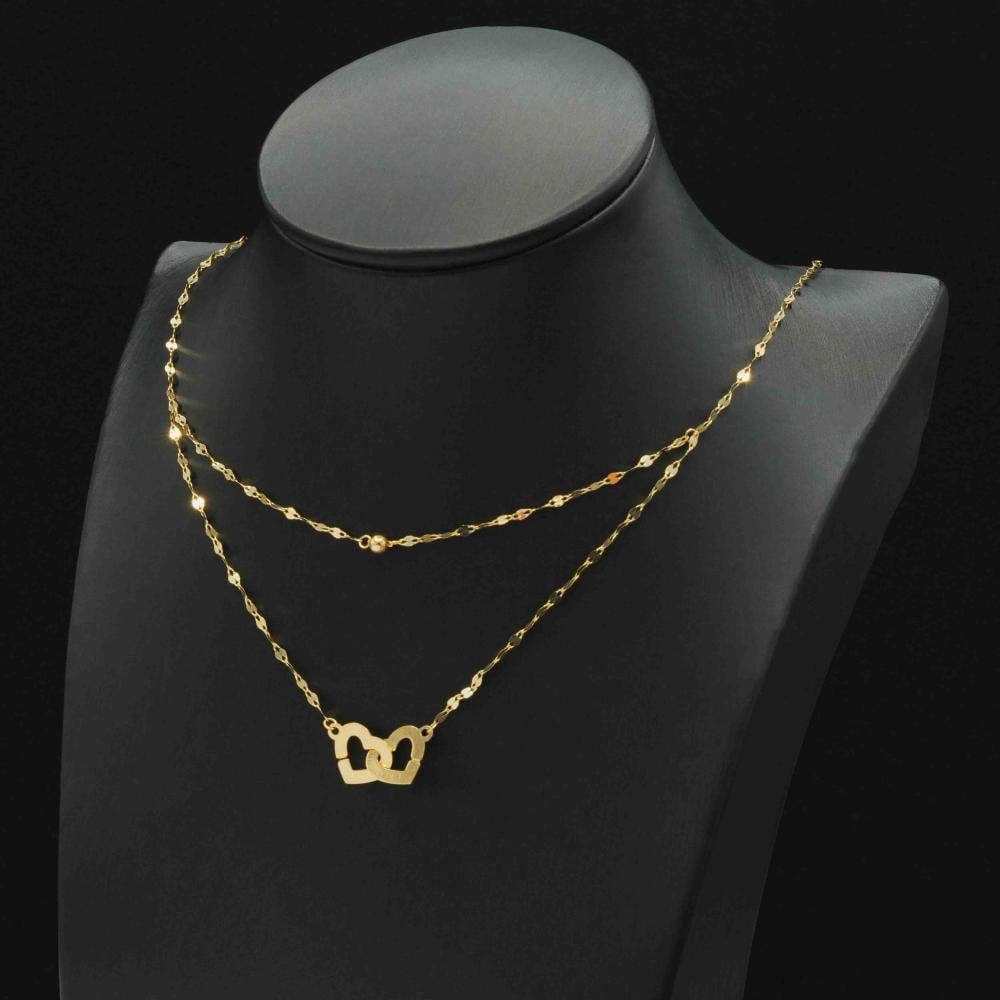 عقد ذهب إيطالي (N6655)