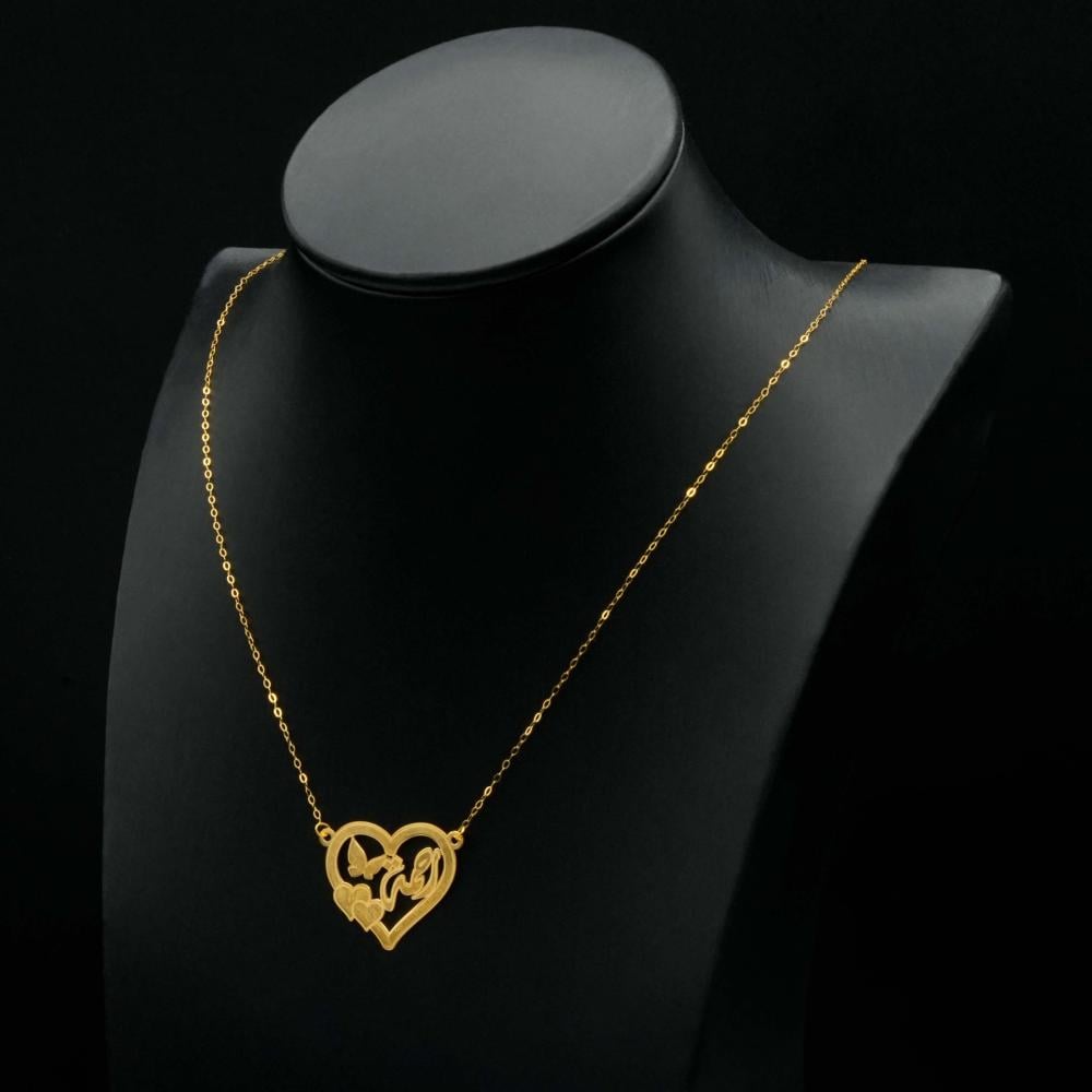 عقد ذهب بالاسم (N6020)