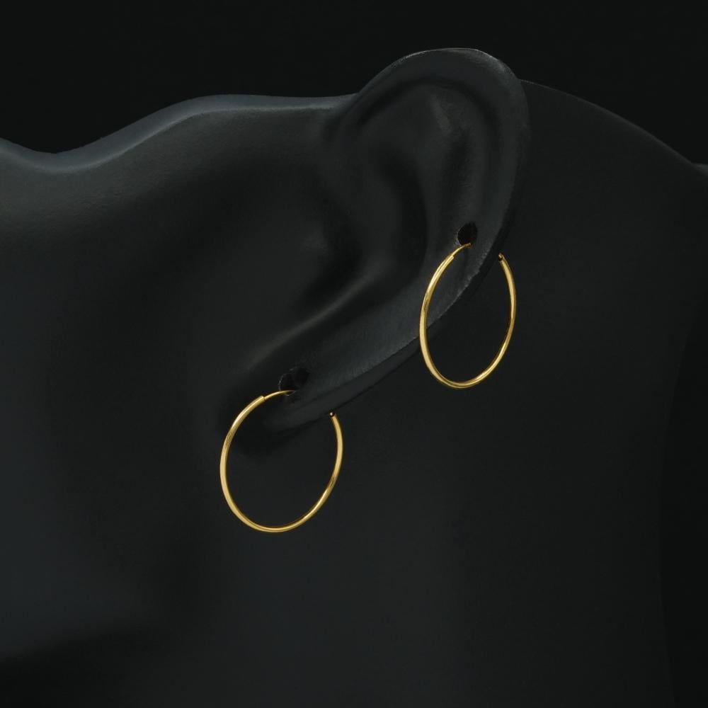 حلق ذهب ايطالي (E6781)