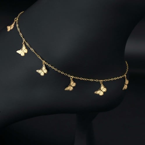 خلخال ذهب عيار 21 (A3166)