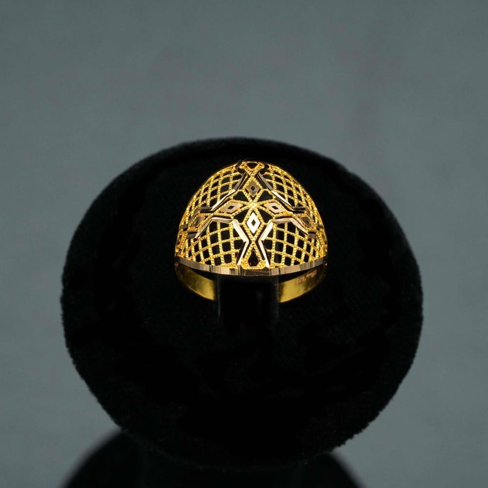 خاتم ذهب عيار 21 (R4651)
