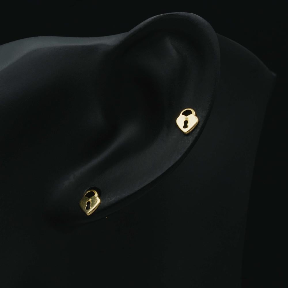 حلق ذهب طبي (E6081)