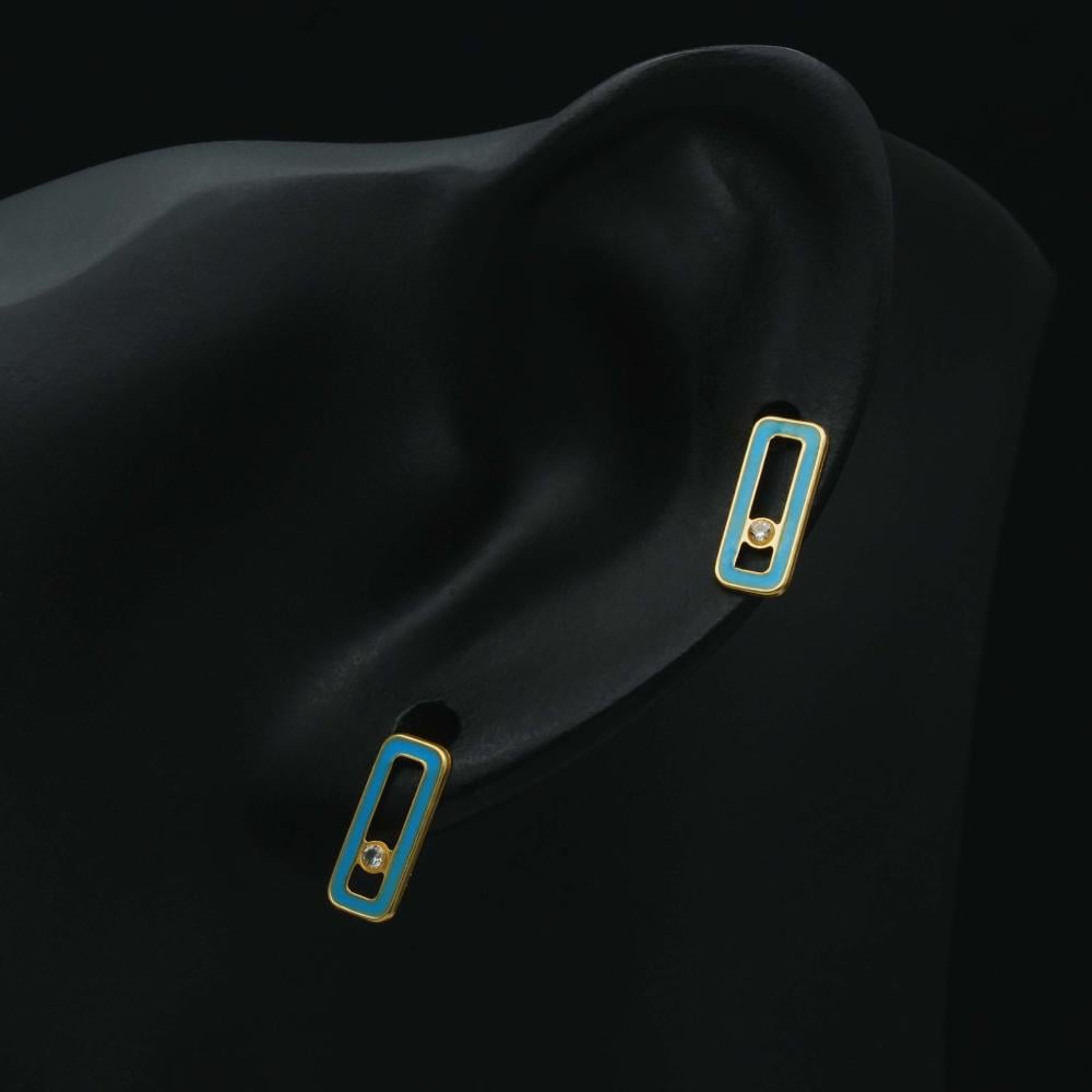 حلق ذهب طبي (E6090)