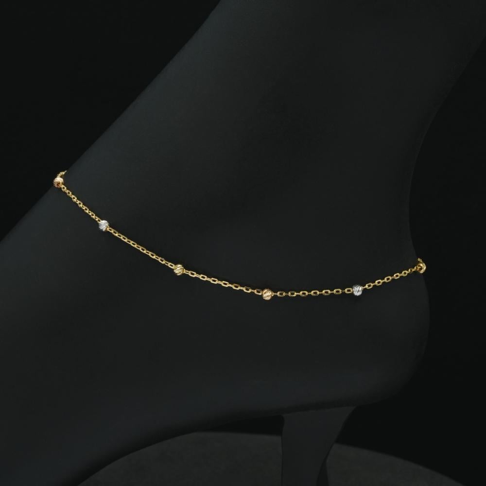 خلخال ذهب ايطالي (A6770)