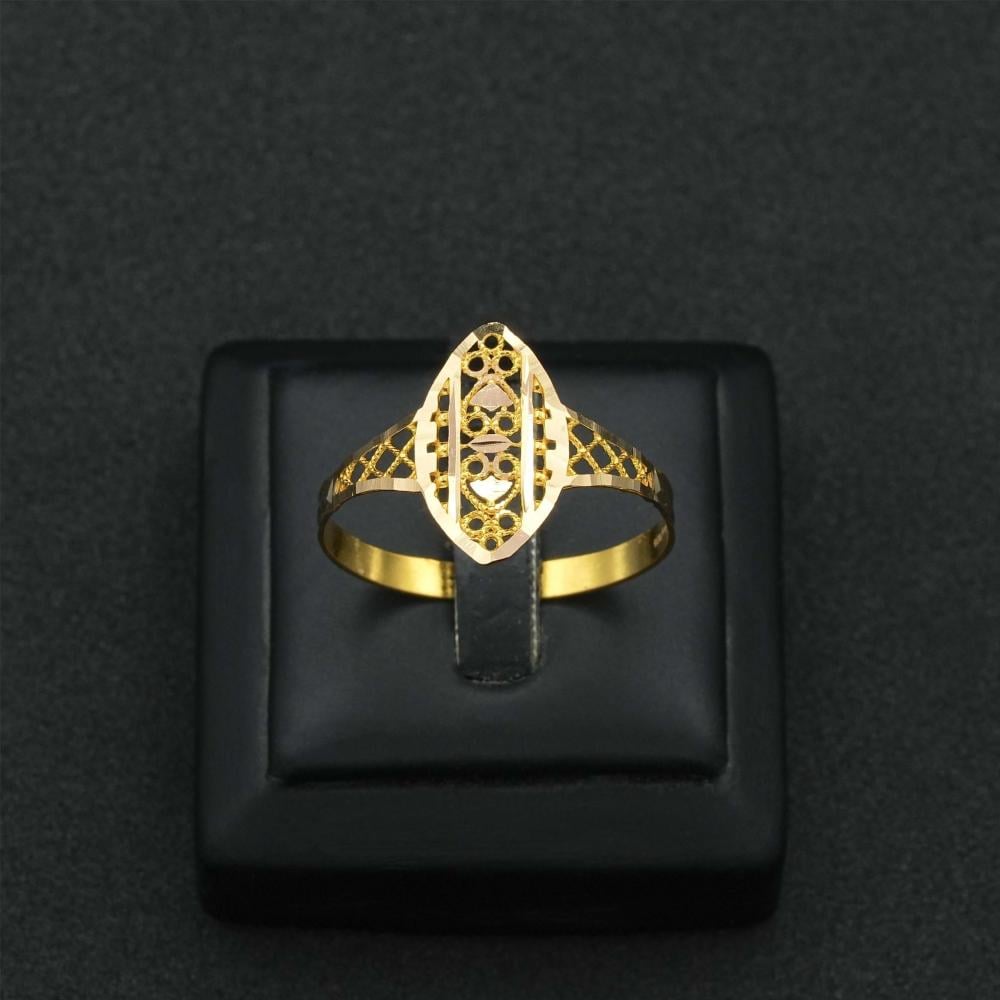 خاتم ذهب عيار 21 (R4802)