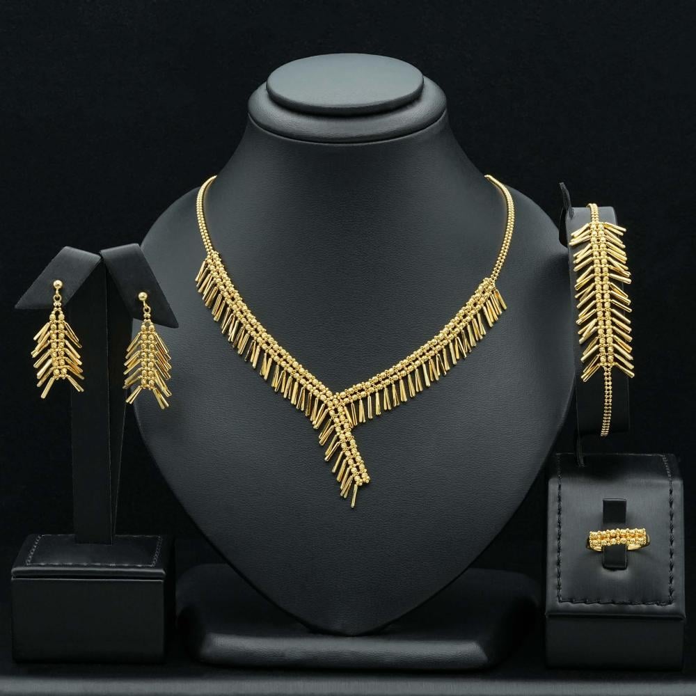 طقم ذهب ايطالي (S4289)