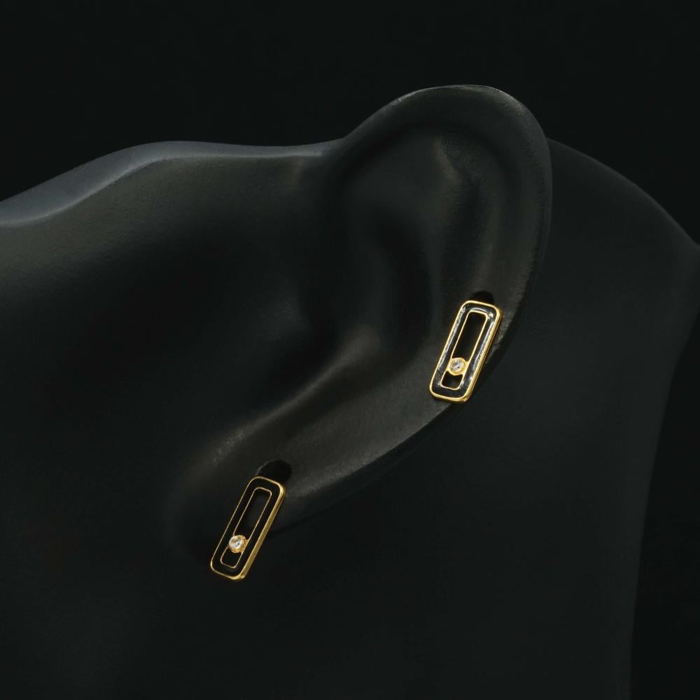 حلق ذهب طبي (E6140)