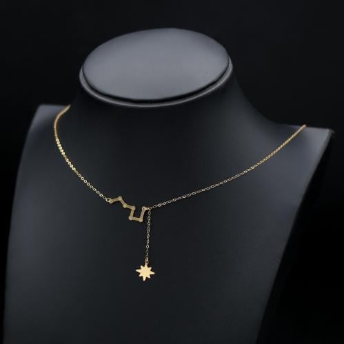 عقد ذهب عيار 21 (N3515)
