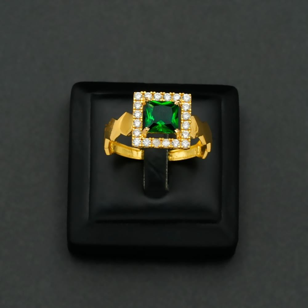 خاتم ذهب شرقي عيار 21 (R6005)