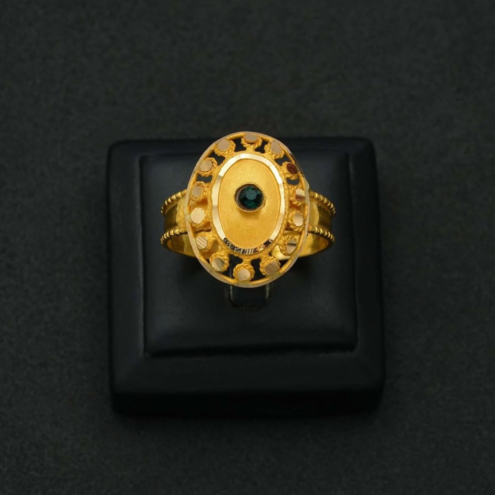 خاتم ذهب عيار 21 (R5257)
