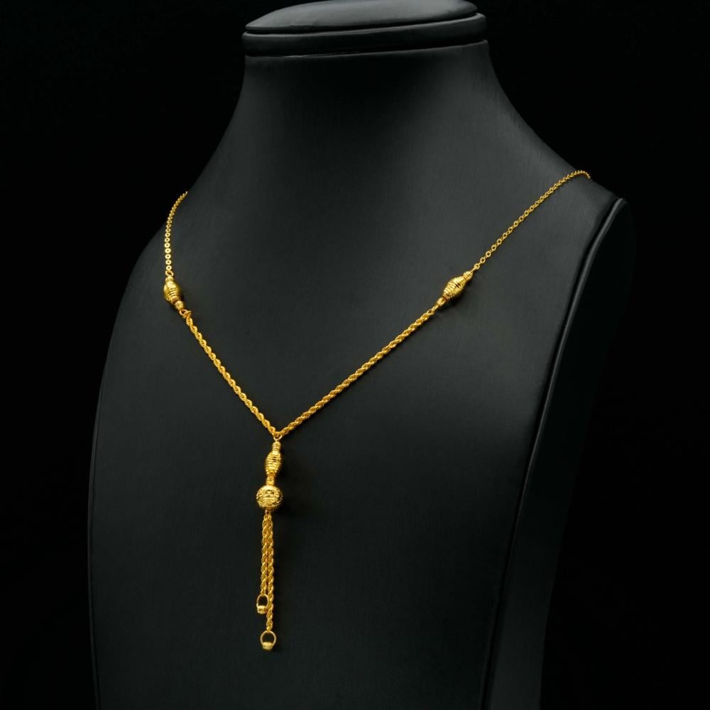 سبحة ذهب عيار 21 (N5937)