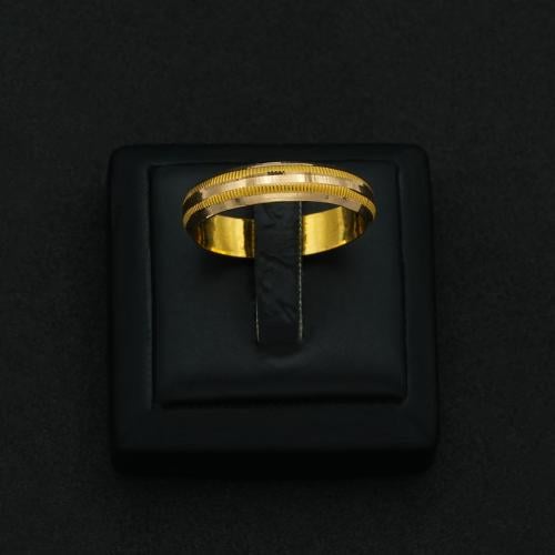 دبلة ذهب عيار 21 (R5655)