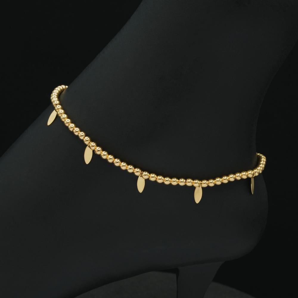 خلخال ذهب ايطالي (A6760)