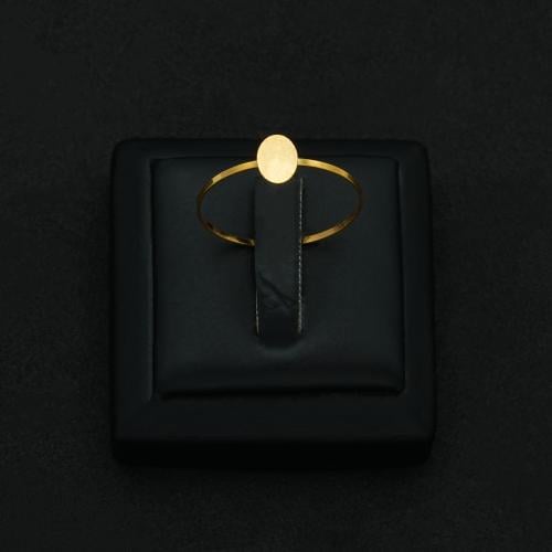 خاتم ذهب أطفال عيار 21 (R5649)