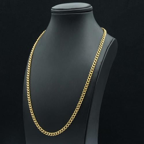 عقد ذهب جنزير إيطالي (N5836)