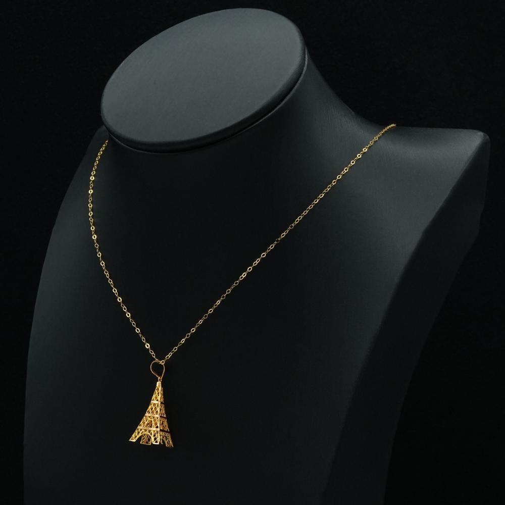 عقد ذهب عيار 21 (N5740)